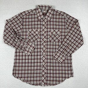 Pardners Shirt Mens‎ XL Plaid Pearl Snap Vintage Western Cowboy Rancher Farmer